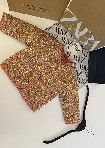 Zara Kapitone Ceket - Görsel 3