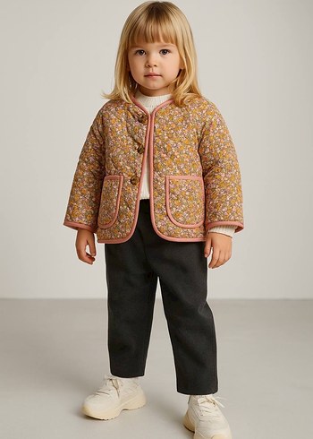 Zara Kapitone Ceket - Görsel 4