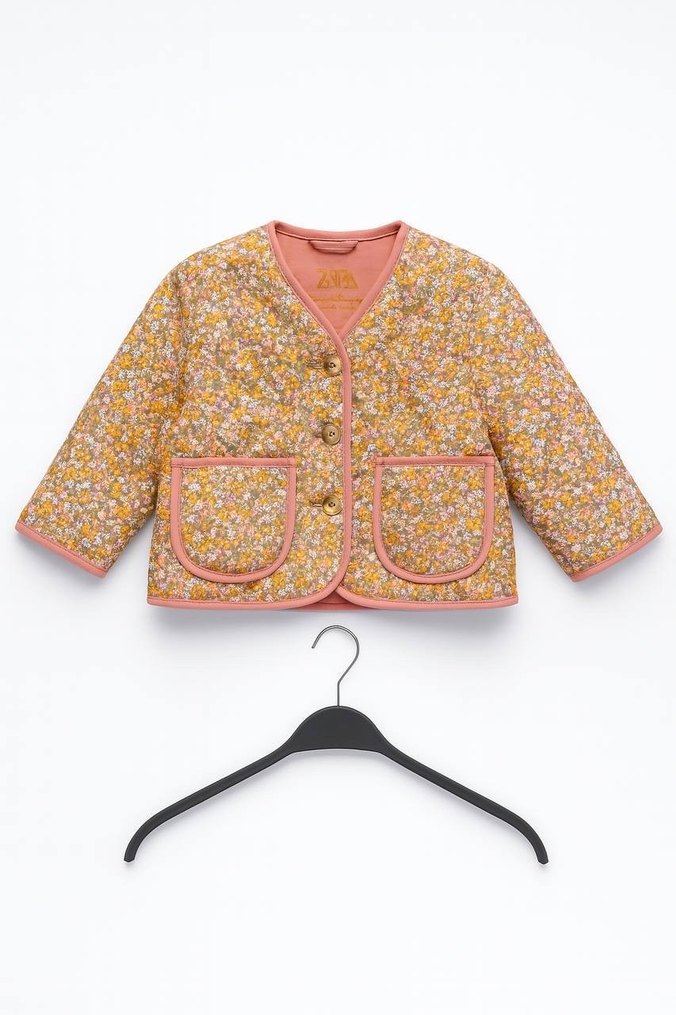 Zara Kapitone Ceket - Görsel 2