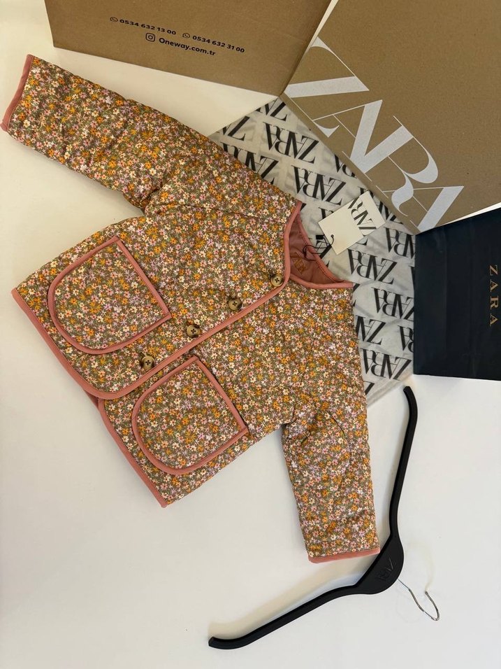 Zara Kapitone Ceket - Görsel 3