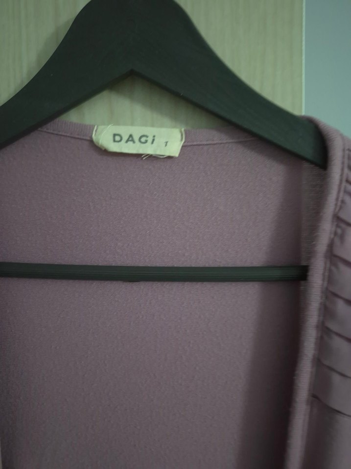 Kadın Gül kurusu Uzun Kollu hamile/ lohusa Sabahlık - Görsel 5