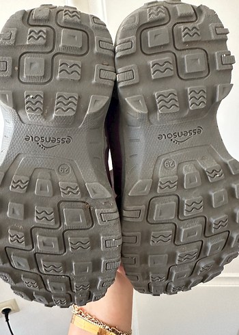 Mor Kız Çocuk Cırt Cırtlı Bot - Görsel 4