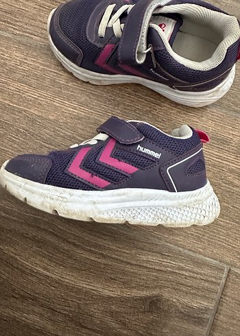 Kız Çocuk Mor Cırtlı Spor Ayakkabı - Görsel 2