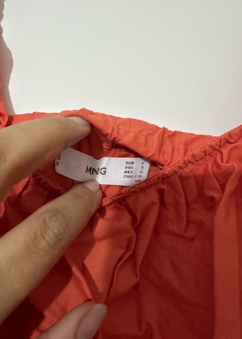 l Beden Mango Uzun Salaş Elbise