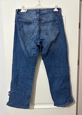 44 Beden Berskha İspanyol paça Kadın Denim Pantolon