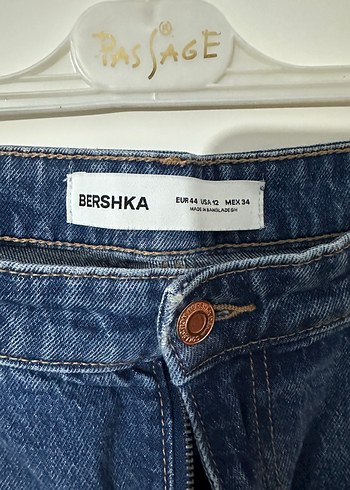 Bershka Berskha İspanyol paça Kadın Denim Pantolon