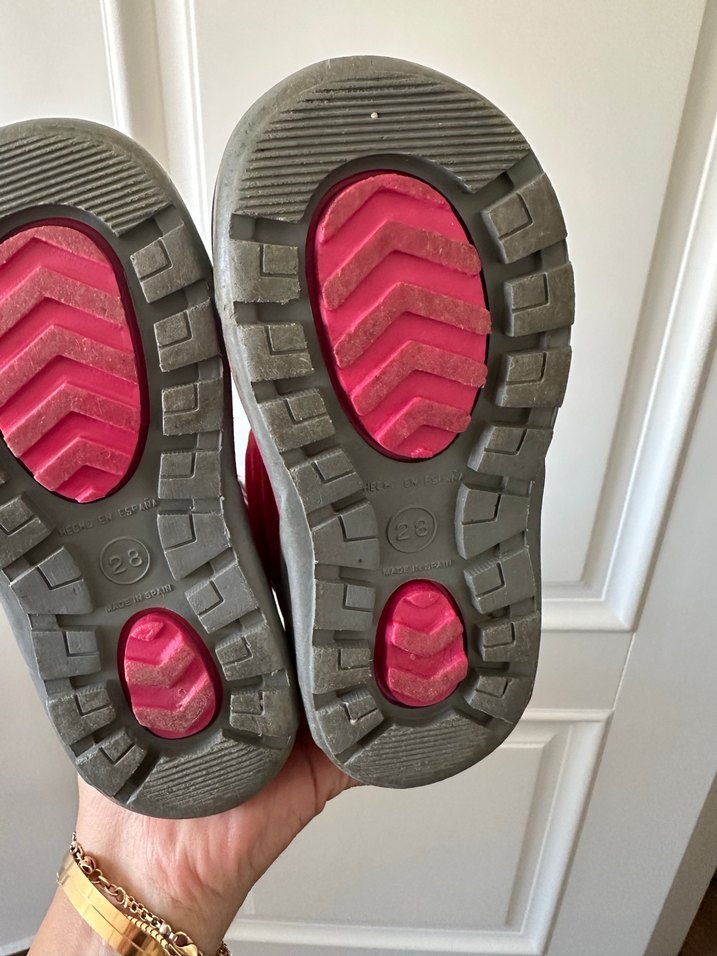 Igor Pembe Kemerli Kız Çocuk Botları - Görsel 2