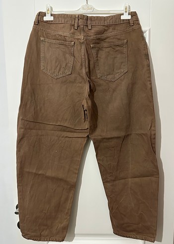 Mango Mango Kahverengi Kadın mom jean Pantolon