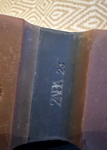 Zara Kız Çocuk Siyah Lastik Botlar Minnie Desenli - Görsel 3