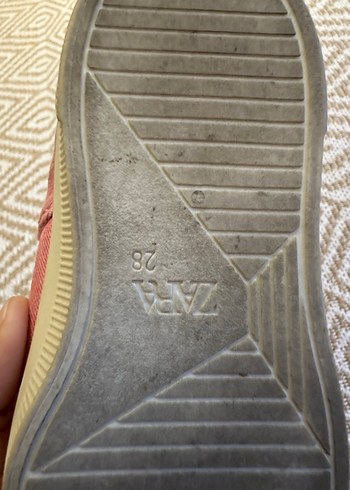 Zara Kurdele Detaylı Kız Çocuk Pembe Spor Ayakkabı - Görsel 2