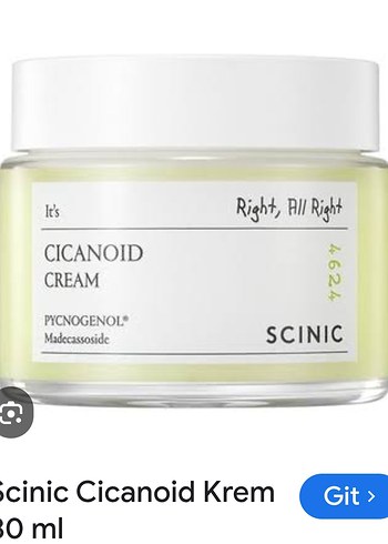 Scinic Cicanoid Krem 30 ml