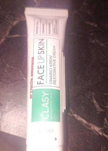 Clasy Onarıcı Yüz Kremi 15 ml