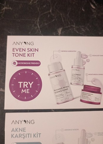 Anyong Erkek Cilt Bakım Seti - Ton ve Akne Karşıtı - Görsel 2