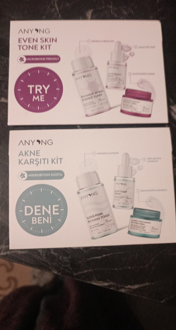 Anyong Erkek Cilt Bakım Seti - Ton ve Akne Karşıtı - Görsel 3