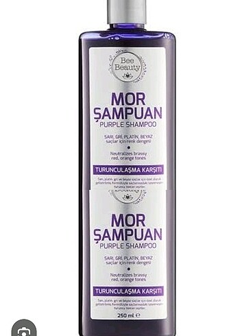 Mor şampuan