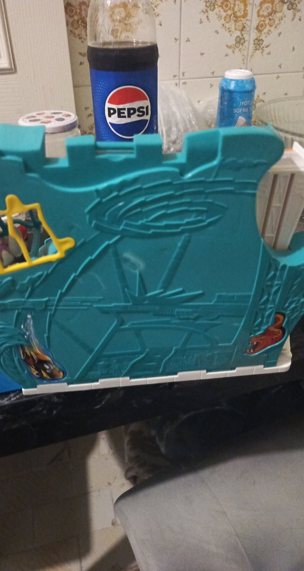 Turkuaz Renkli Oyuncak Seti - Görsel 4