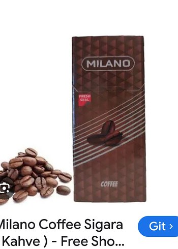 Milano Coffee Sigara Kahve
