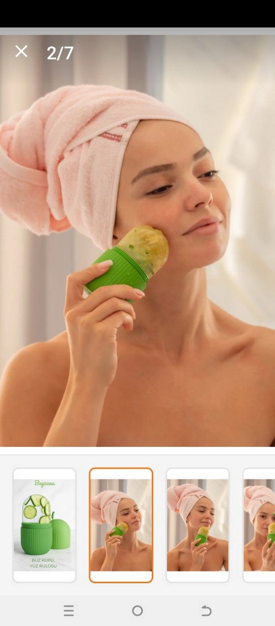 Cildi Canlandıran ve Sıkılaştıran Buz Küpü - Görsel 3