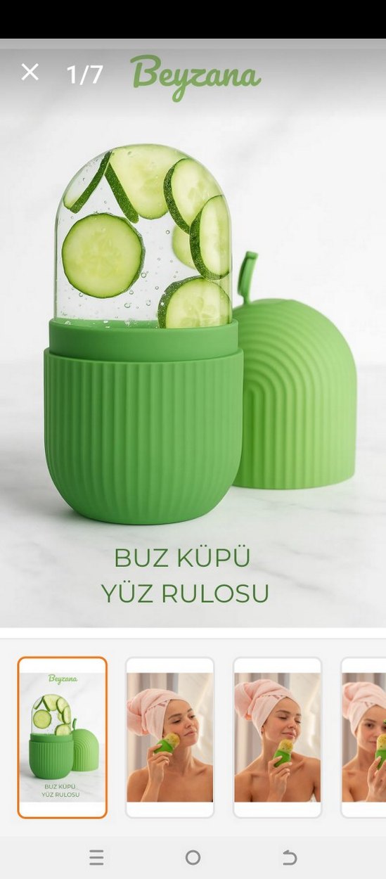 Cildi Canlandıran ve Sıkılaştıran Buz Küpü - Görsel 4