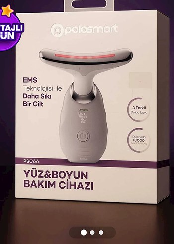 Palosmart Yüz & Boyun Bakım Cihazı EMS Teknolojili