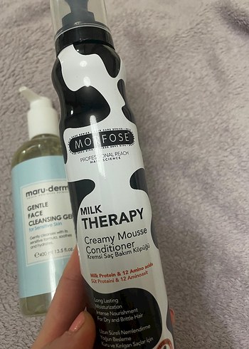 Maru Derm Yüz Temizleme Jeli & Morfose Süt Terapisi Köpük - Görsel 2