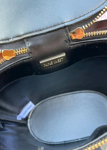 NİNE WEST Kadın Siyah Deri Çanta - Görsel 4