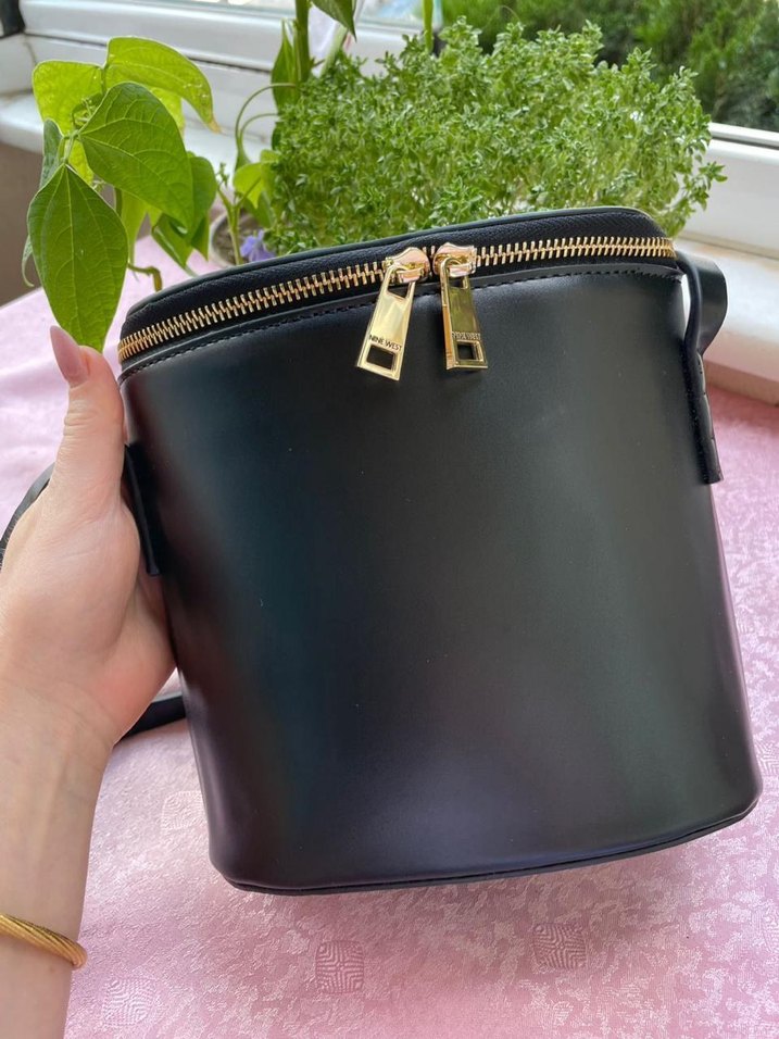 NİNE WEST Kadın Siyah Deri Çanta - Görsel 2