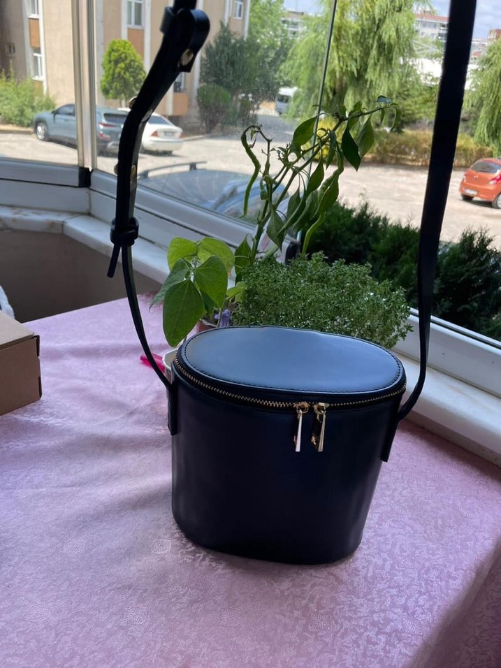 NİNE WEST Kadın Siyah Deri Çanta - Görsel 5