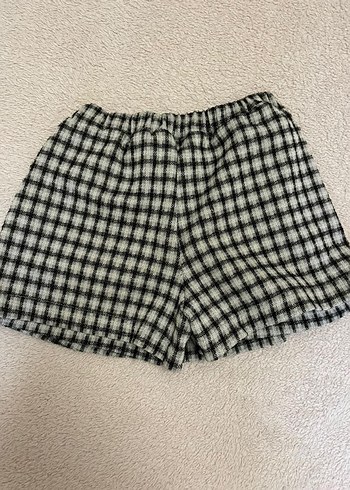 Zara çocuk Ekose Pilili şort Etek - Görsel 6