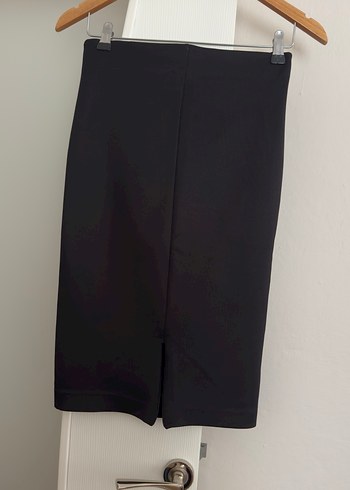 H&M Siyah Midi Kalem Etek - Görsel 2