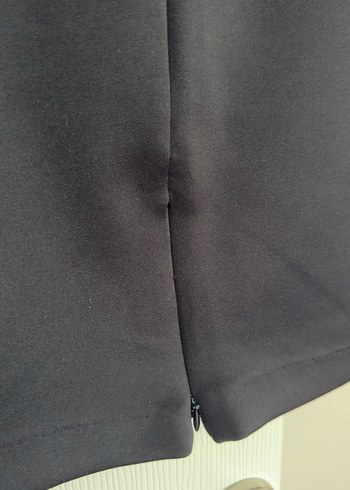 H&M Siyah Midi Kalem Etek - Görsel 5