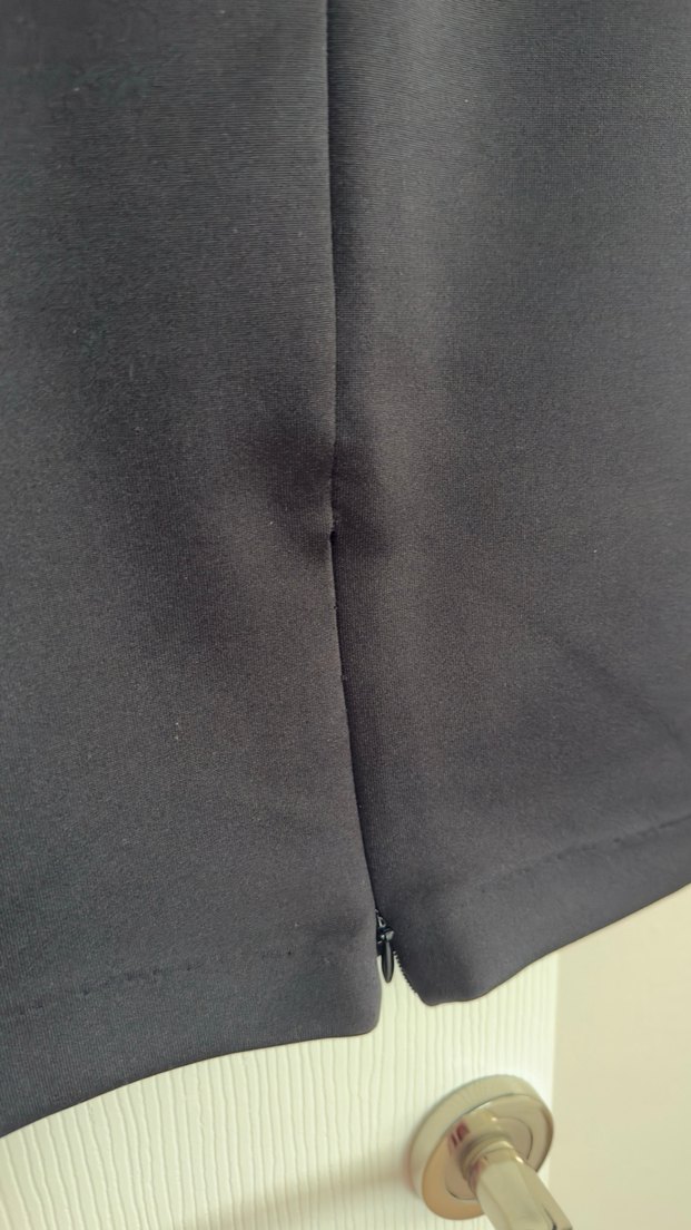 H&M Siyah Midi Kalem Etek - Görsel 5