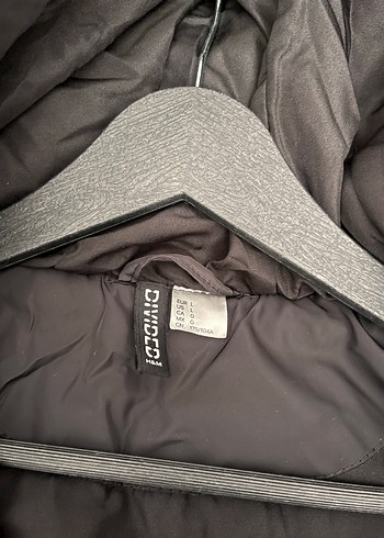 H&M Siyah Kadın Kışlık Mont