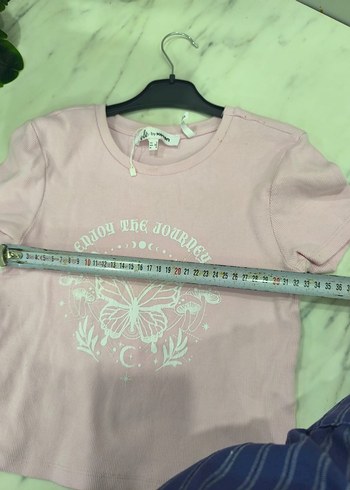 Koton Pembe Kız Çocuk Baskılı Kısa Kollu Tişört - Görsel 6