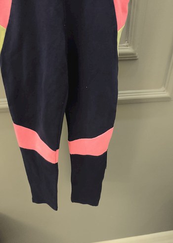 Kız Çocuk Sarı Elastik Bel Tayt - Görsel 2