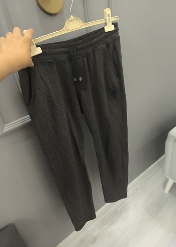 Gri Erkek Bol Kesim Eşofman Altı - Görsel 4