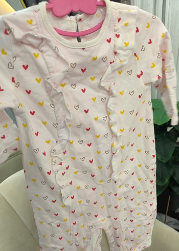 Pembe Triko Uzun Kollu Bebek Kız Takımı ve uyku tulumu - Görsel 10