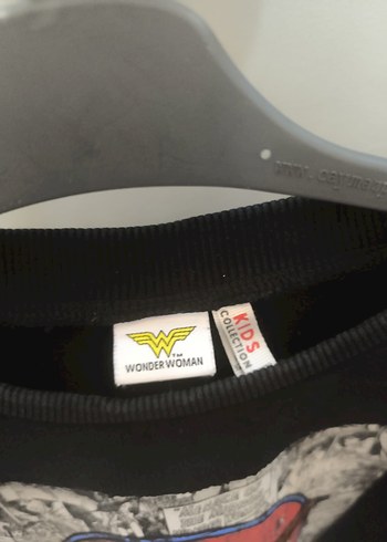 Siyah Baskılı Mini Sweatshirt - Görsel 2