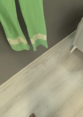 Kız Çocuk Yeşil Tie-Dye Pantolon - Görsel 3