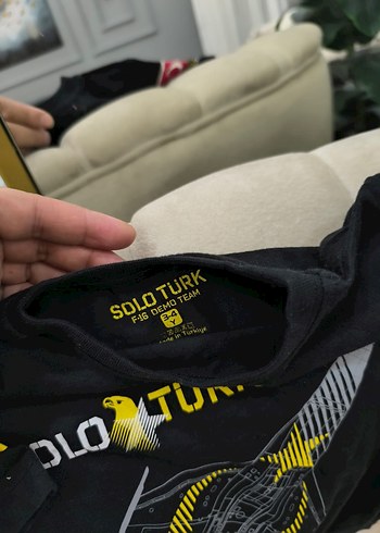 Erkek Siya solo türk tsort ve lcwakiki şort sorunsuzlar - Görsel 4