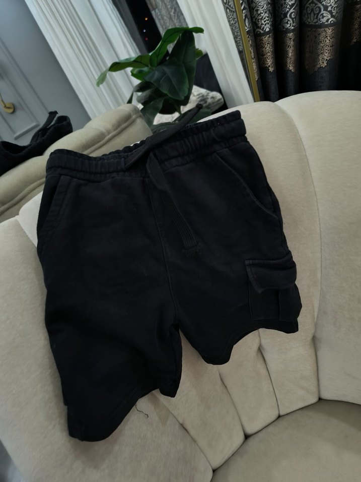 Erkek Siya solo türk tsort ve lcwakiki şort sorunsuzlar - Görsel 5
