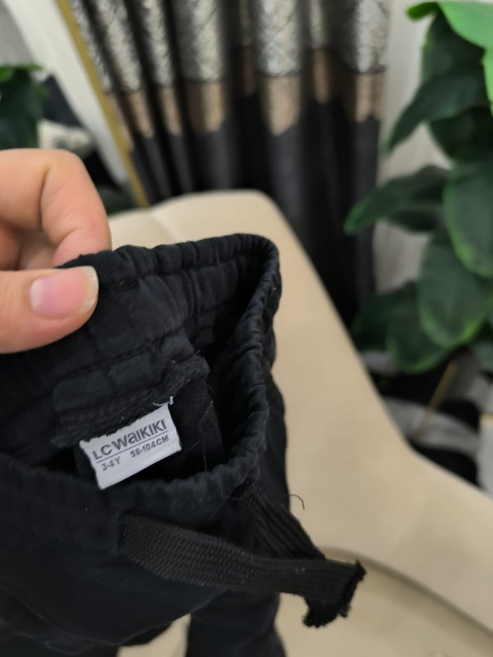 Erkek Siya solo türk tsort ve lcwakiki şort sorunsuzlar - Görsel 3