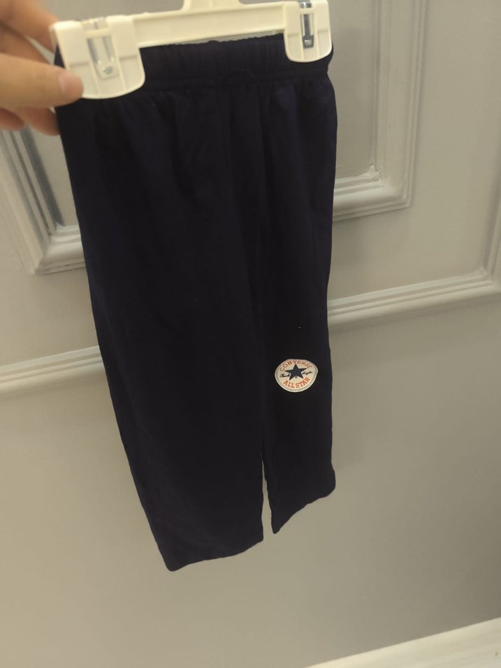 Kız Çocuk Lacivert Street Wear Tayt - Görsel 5