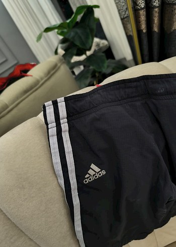 Siyah Erkek Şort, Dar Kesim, Spor - Görsel 3