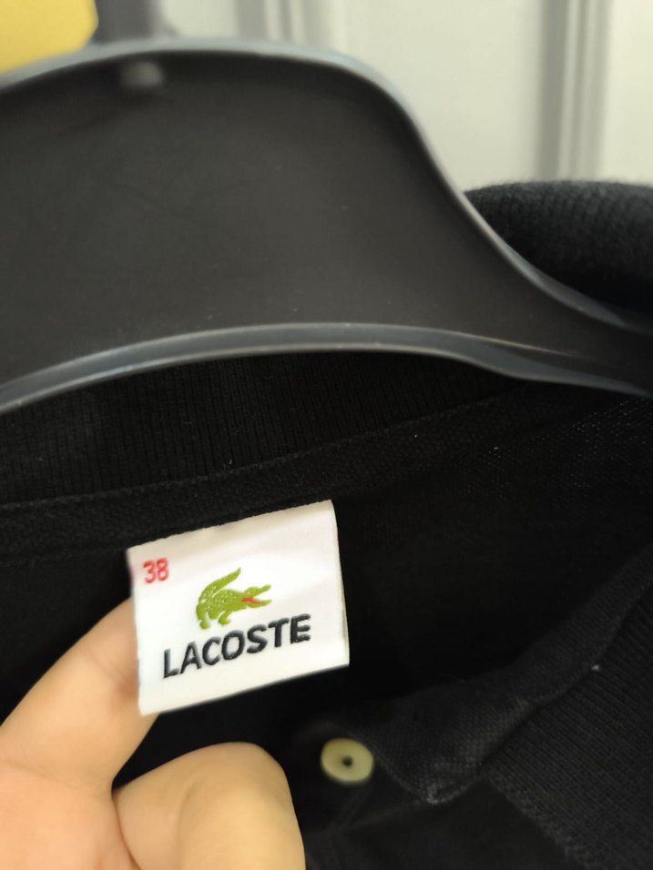 Kızlar için Siyah Polo Yaka Tişört - Görsel 3