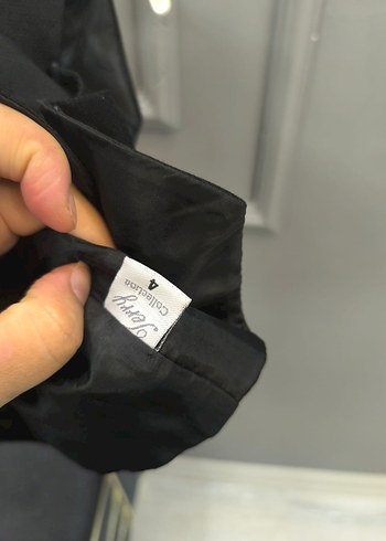 Klasik Siyah Çocuk Yeleği - Görsel 5