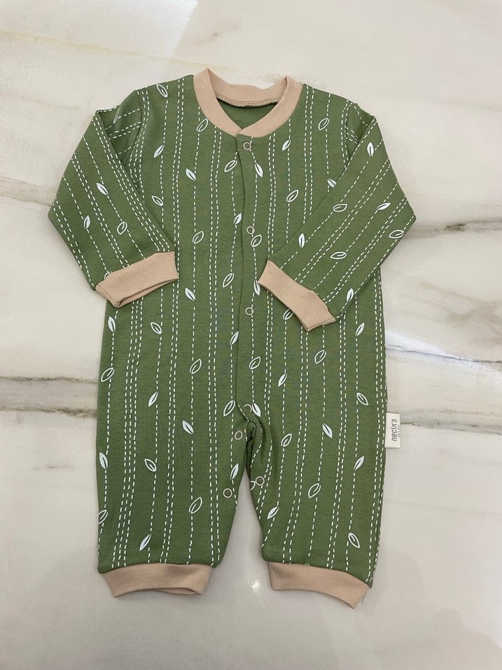 Uzun Kollu Koala Desenli Bebek Tulum - Görsel 2