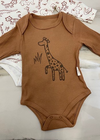 Uzun Kollu Örme Erkek Bebek Body Seti - Görsel 3