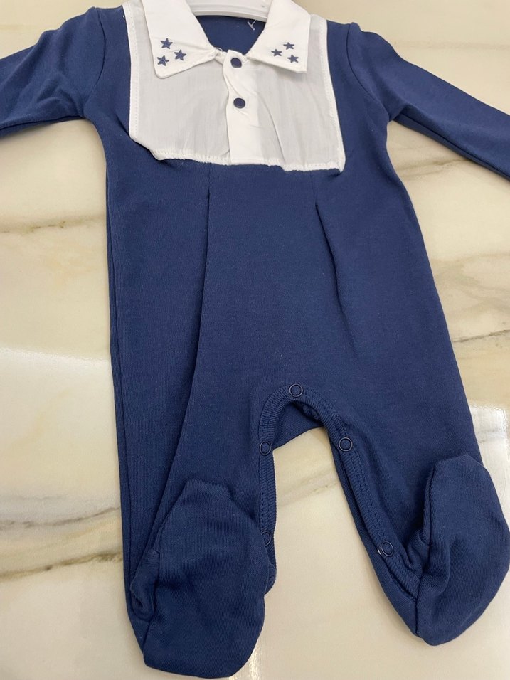 Erkek Bebek Pilot Tulum - Görsel 4