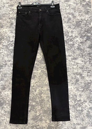33 Beden Siyah Regular Slim erkek Kot Pantolon